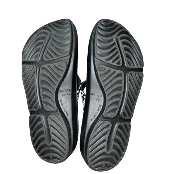 Island Surf‎ Company FOM Leopard Sandals slides W 11 M 9 - Picture 3 of 4